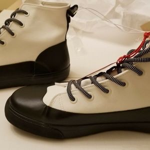 NWT White Hunter x Target Waterproof high tops